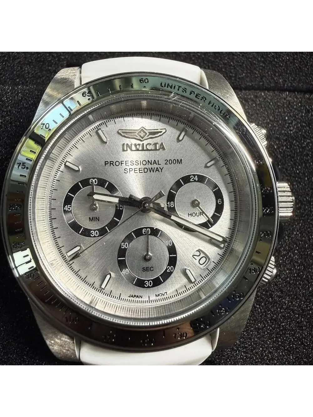 Invicta Speedway Montecarlo Men’s Watch 40mm Brand New White